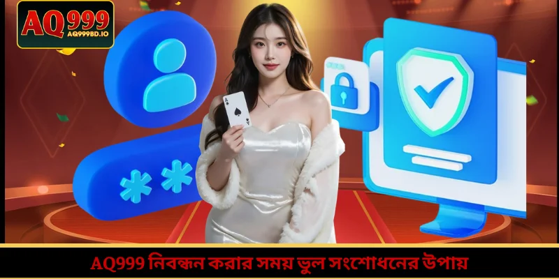 Aq999 নিবন্ধন 2 AQ999 নিবন্ধন করার সময় ভুল সংশোধনের উপায়
