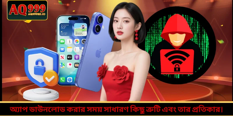 অ্যাপ ডাউনলোড করার সময় সাধারণ কিছু ত্রুটি এবং তার প্রতিকার।