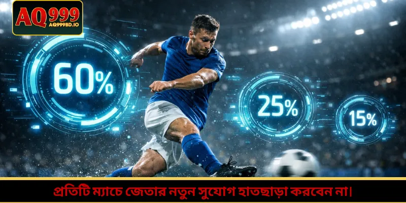 প্রতিটি ম্যাচে জেতার নতুন সুযোগ হাতছাড়া করবেন না।