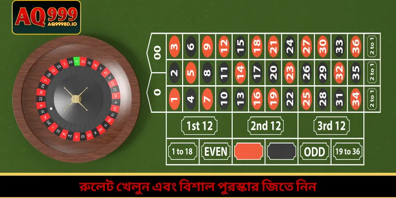 রুলেট খেলুন এবং বিশাল পুরস্কার জিতে নিন