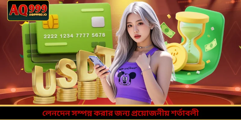 লেনদেন সম্পন্ন করার জন্য প্রয়োজনীয় শর্তাবলী